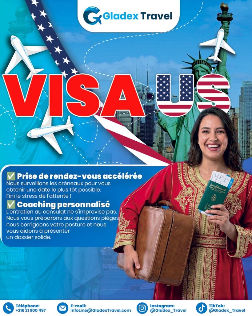 Visa USA - GLADEX TRAVEL